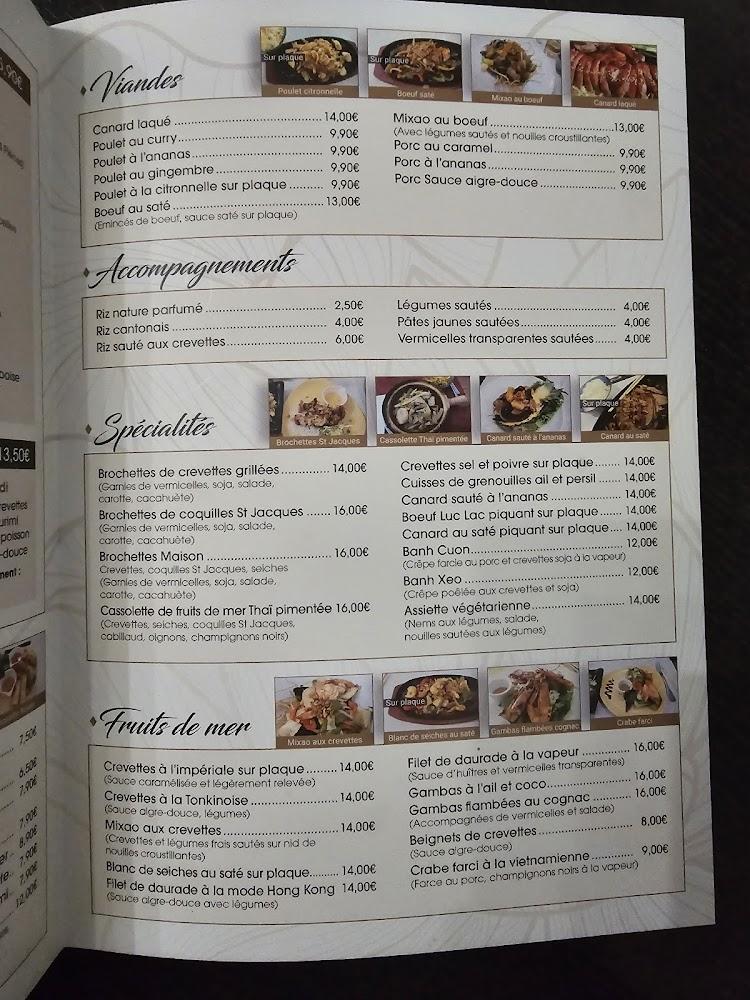 Hotel Restaurant Chez An - Menu Image 1